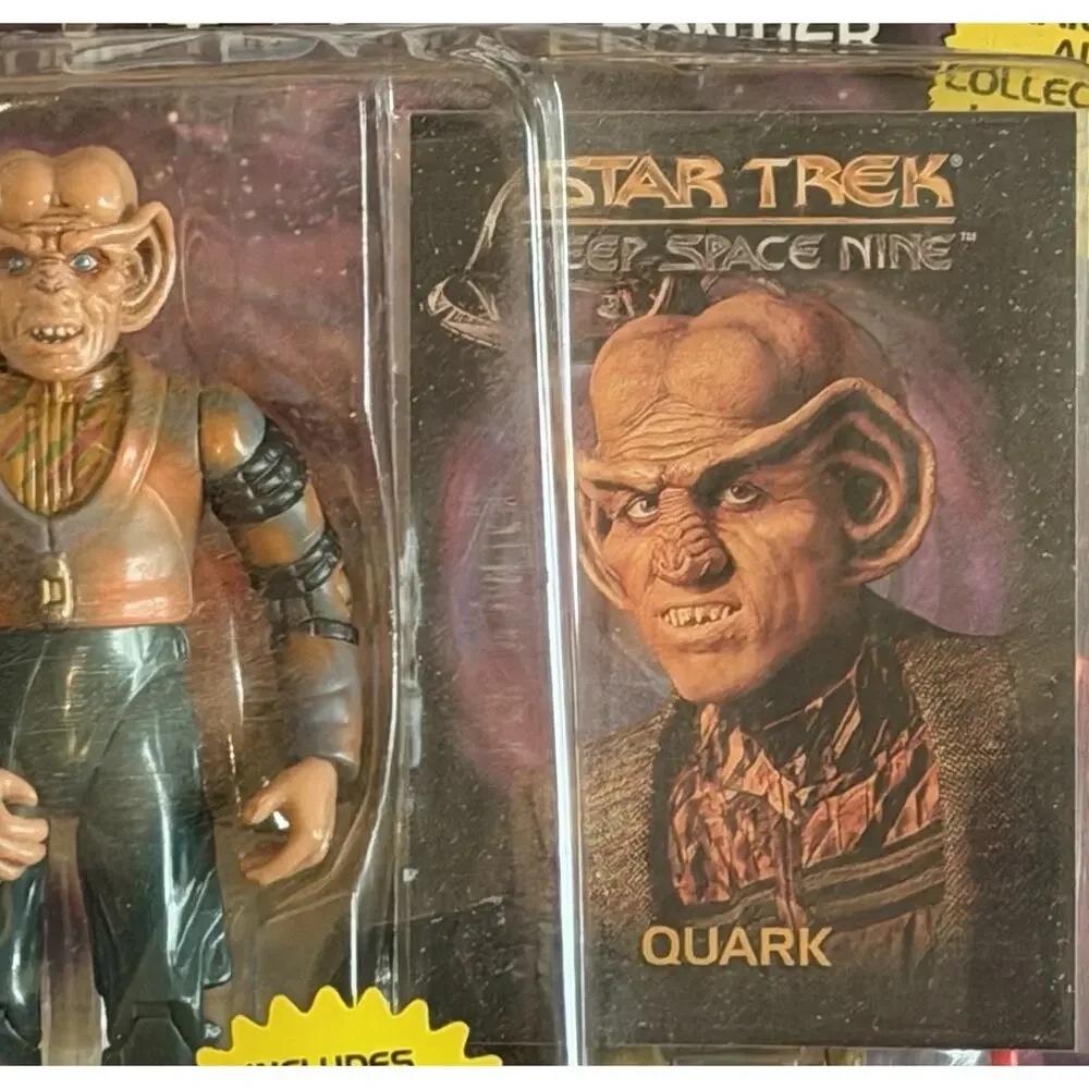 Vintage 1994 Playmates STAR TREK Generations Lot of 4 Action Figures NOS NIP